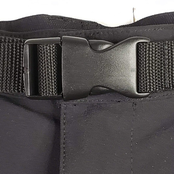 Duluth Trading Co Cargo Pants Mens 40x30 Belted Black Nylon Hiking Zip Fly - Picture 6 of 7